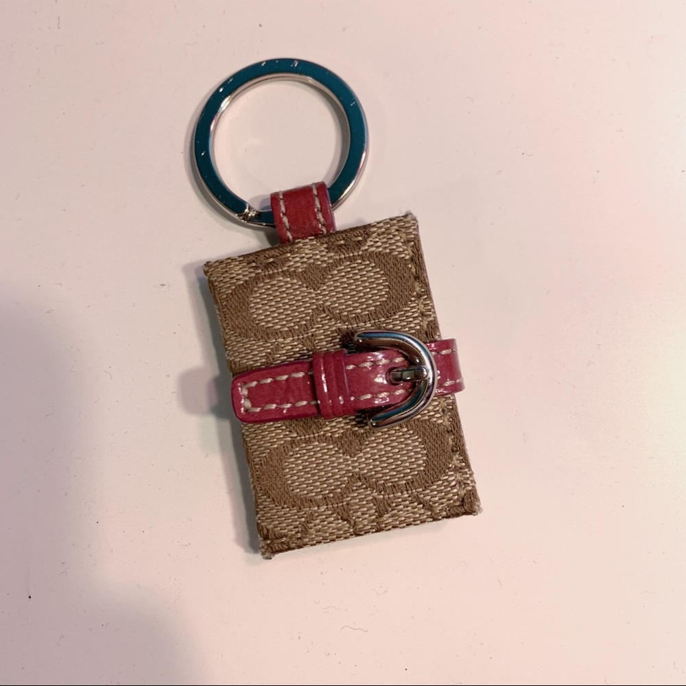 Coach Frame Bag Keychain Charm